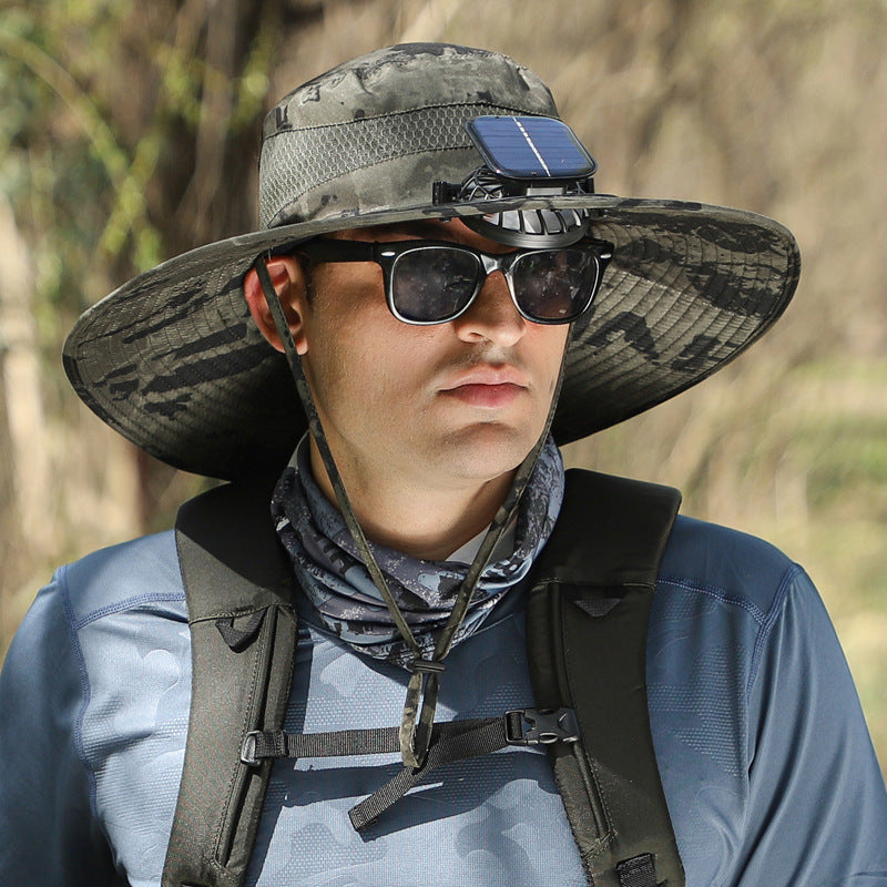 Solar Fan Hat