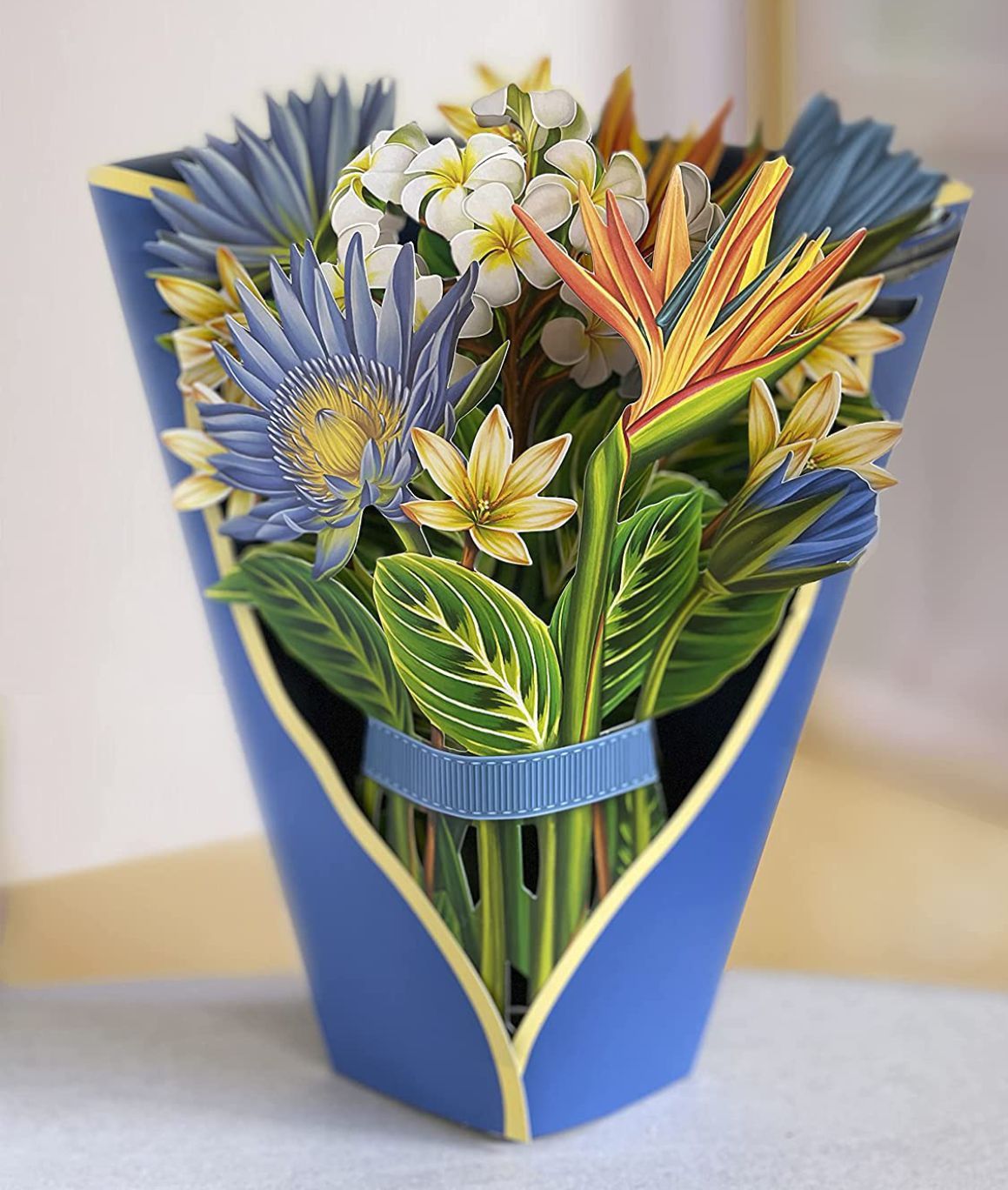 3D Pop-Up Flower Bouquet