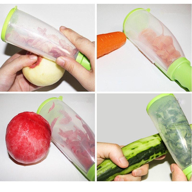 Peeler with Storage Container