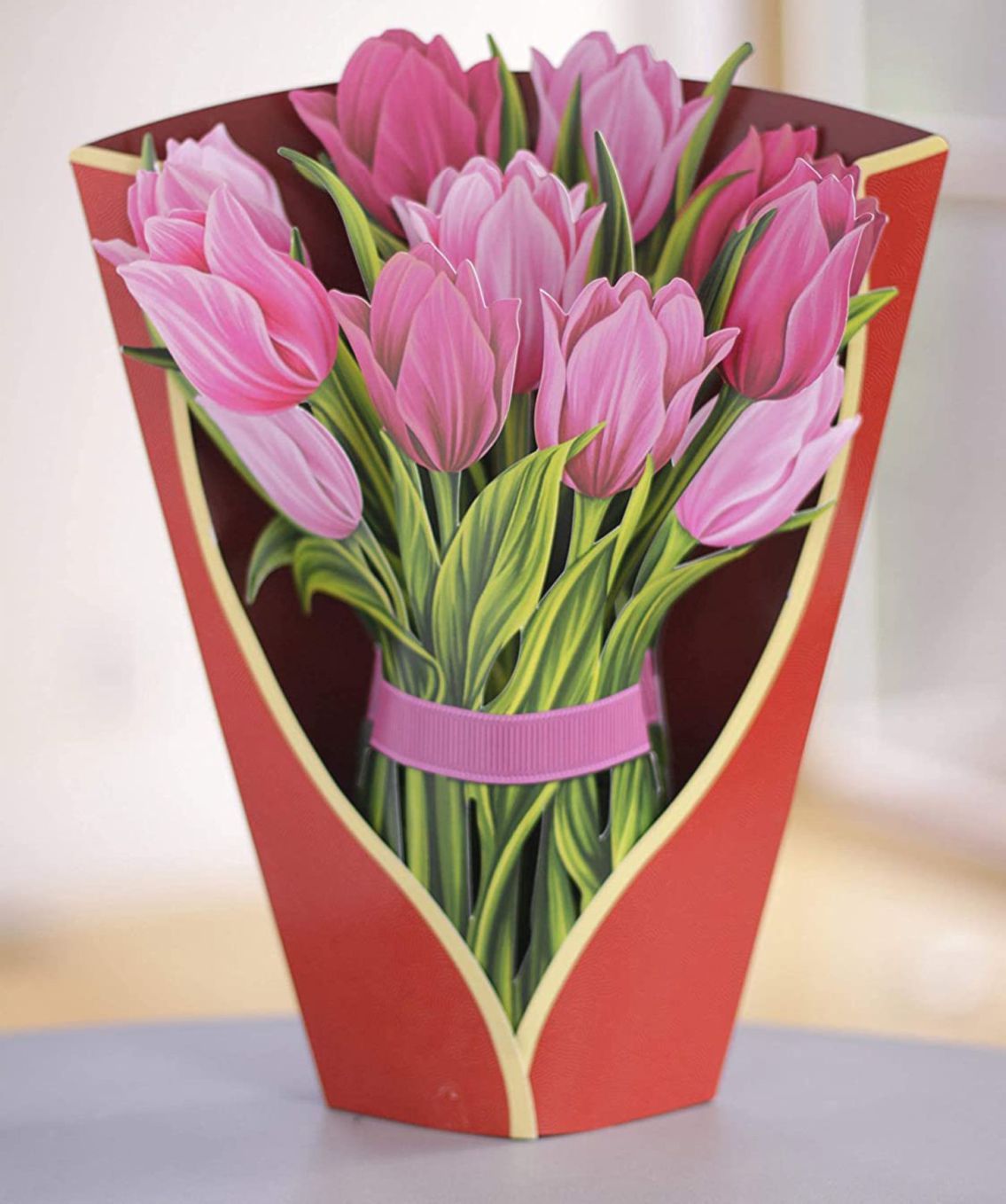 3D Pop-Up Flower Bouquet