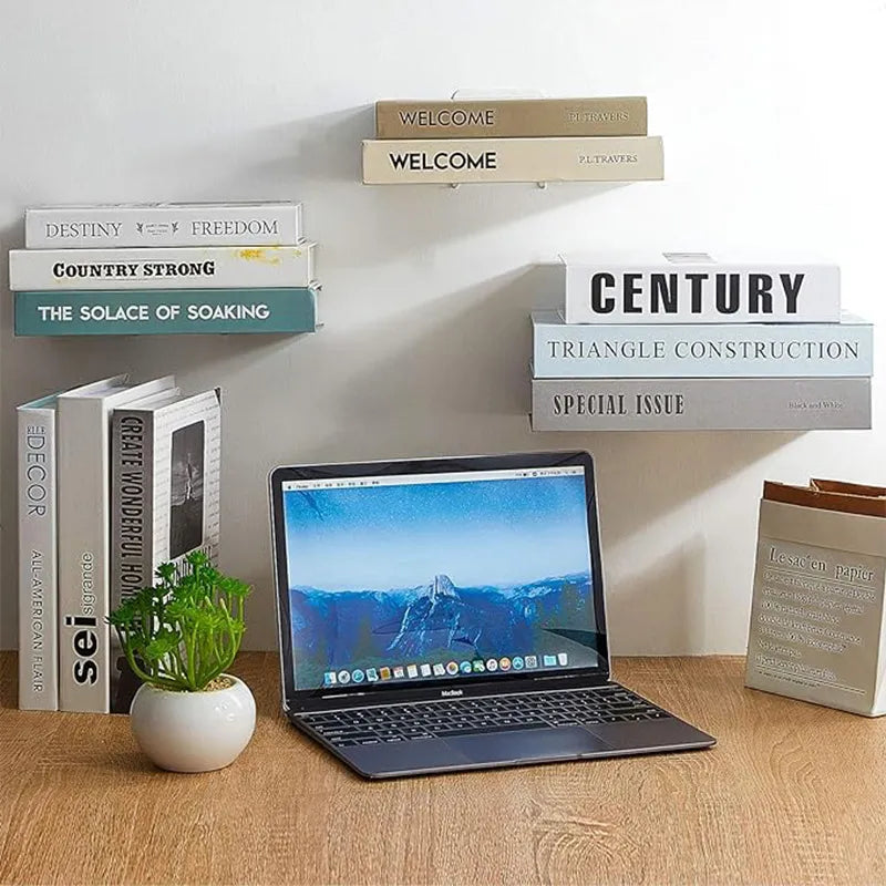 Invisible Floating Wall Bookshelf