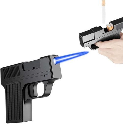 Gun-Shaped Windproof Lighter