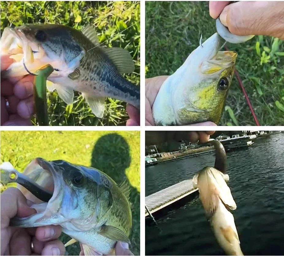 Realistic Flexible Fishing Lure Set