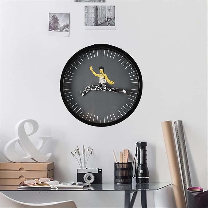 Kung Fu Wall Clock