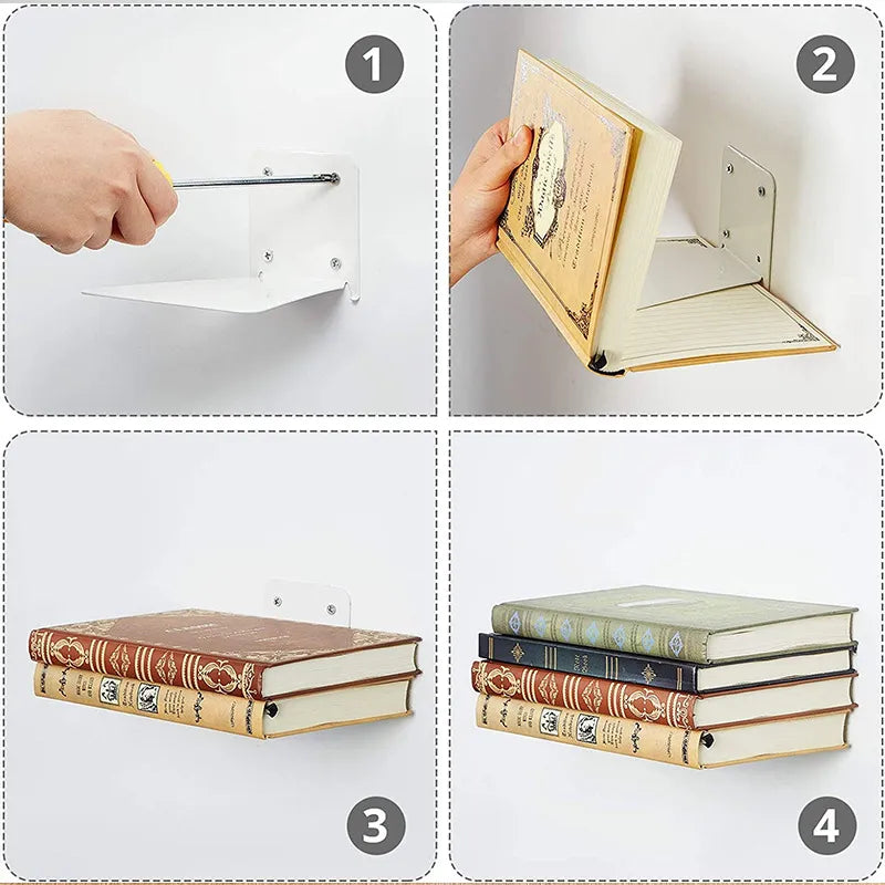 Invisible Floating Wall Bookshelf