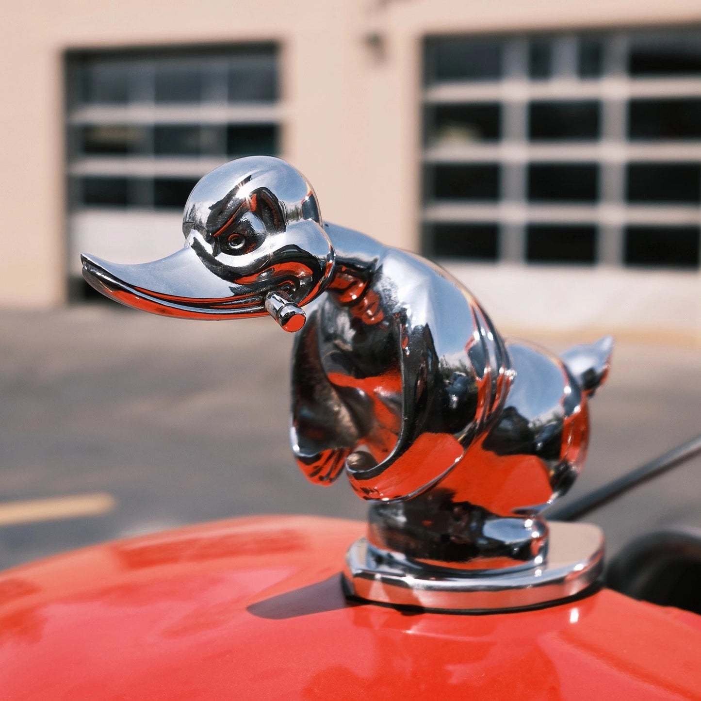 Angry Duck Hood Ornament