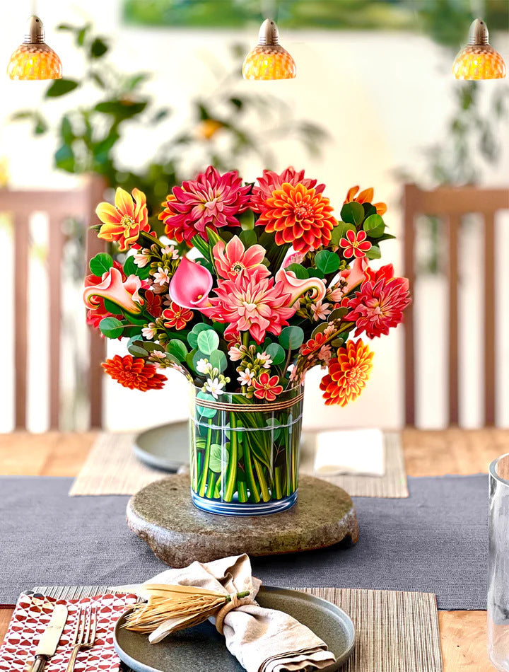 3D Pop-Up Flower Bouquet