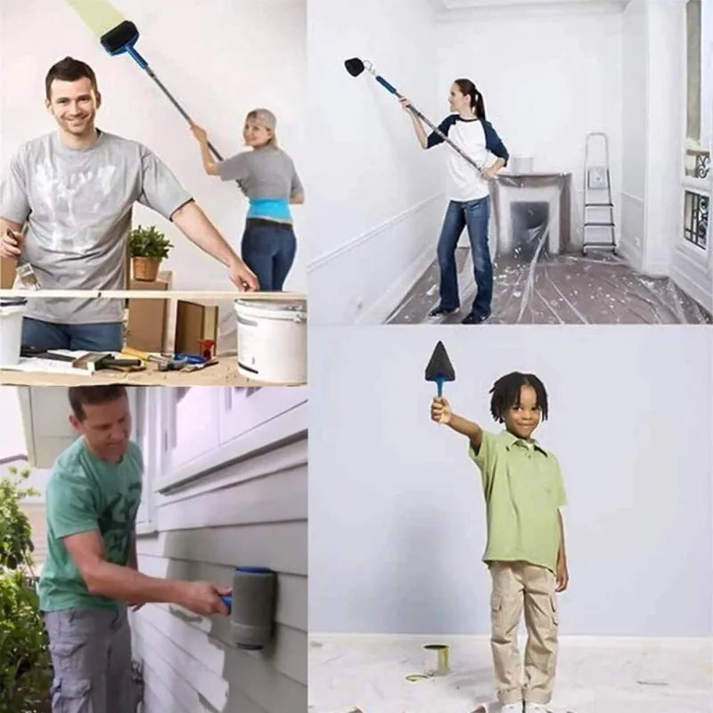 Refillable Paint Roller Brush