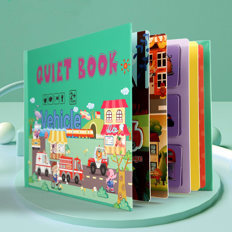 Montessori Quiet Book For Kids