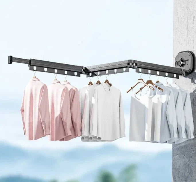 Suction Cup Foldable Drying Rack