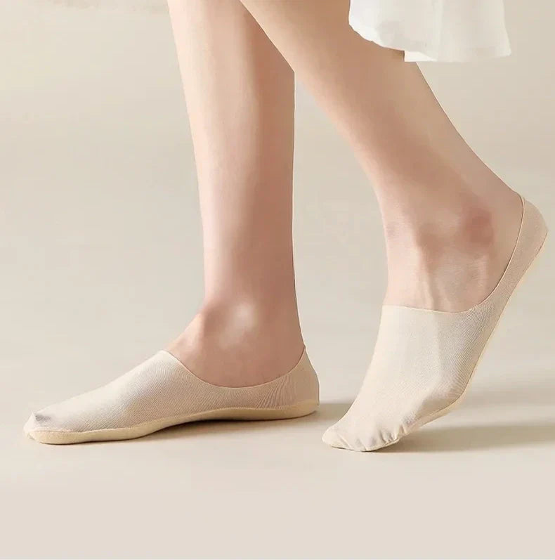 Invisible No-Slip Socks (5 Pairs)