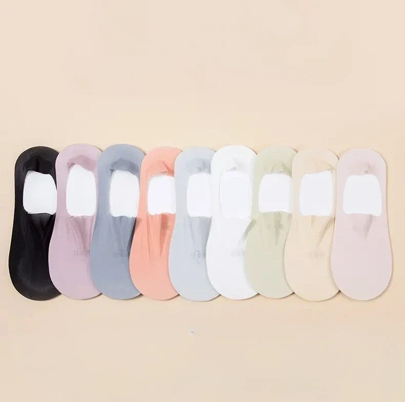 Invisible No-Slip Socks (5 Pairs)