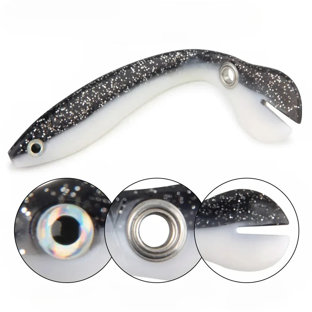 Realistic Flexible Fishing Lure Set