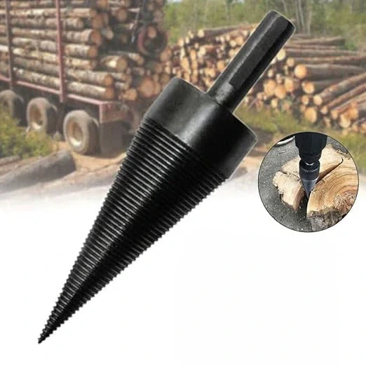 Log Splitting Drill Bit