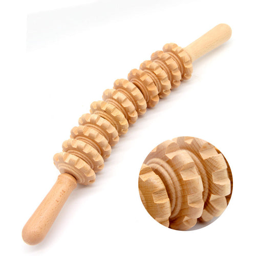Full Body Wooden Massage Roller