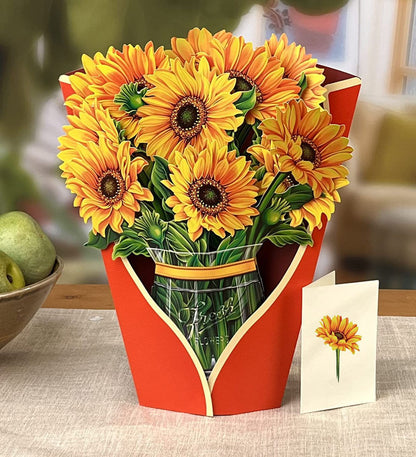 3D Pop-Up Flower Bouquet