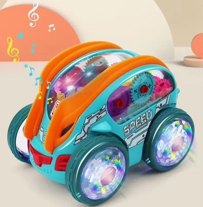 Musical Toy Car with LED Lights