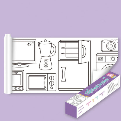 Coloring Sheets with Pencils