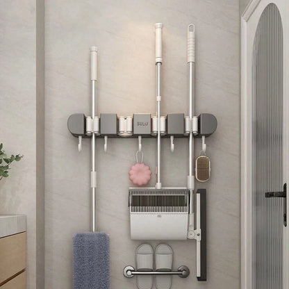 Wall-Mounted Mop Holder