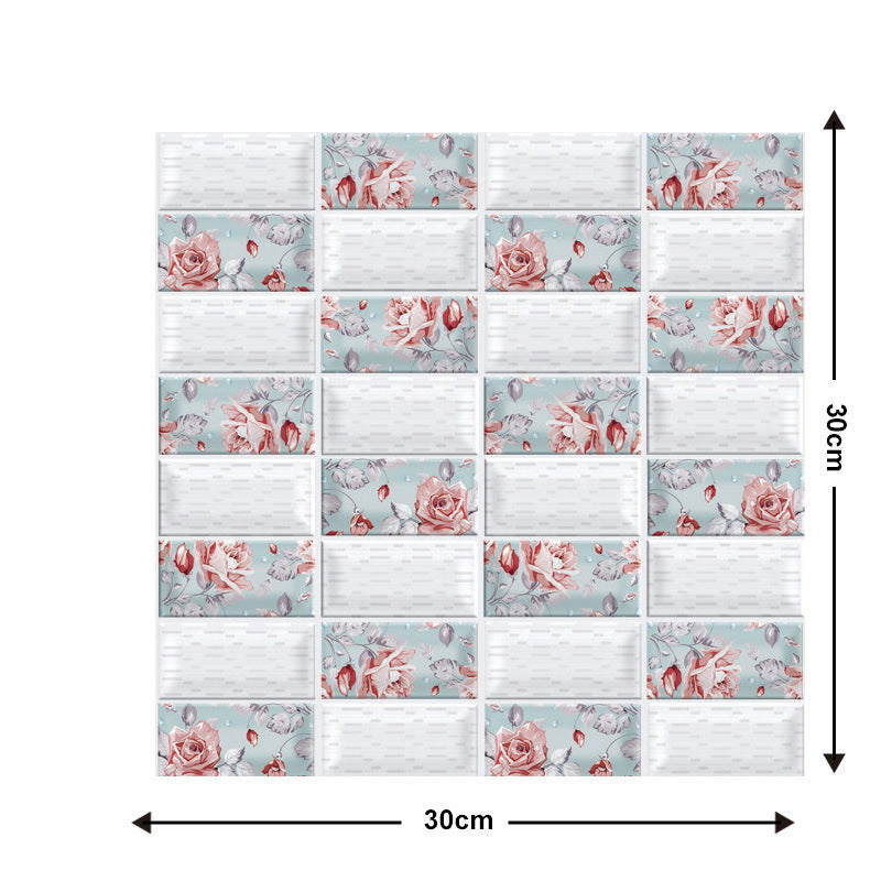 Self-Adhesive Wall Tiles (Set of 10)