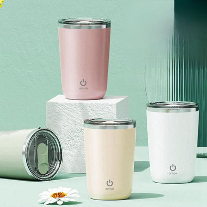 Automatic Self Stirring Cup – Magnetic Auto Mixer