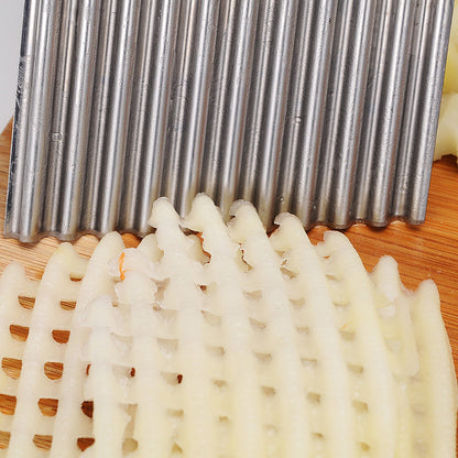 Stainless Steel Crinkle Cutter