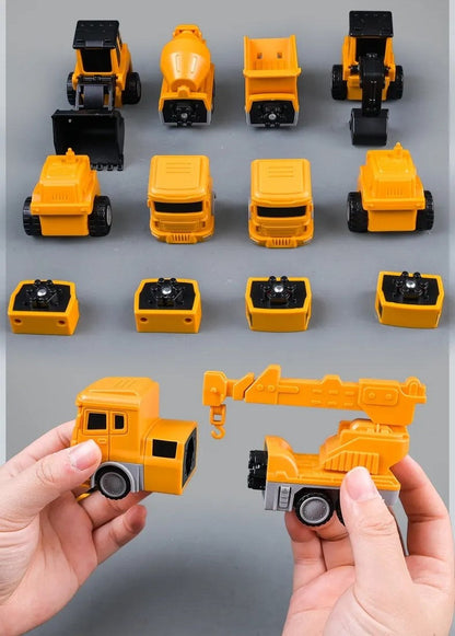 Magnetic Transformer Car Set