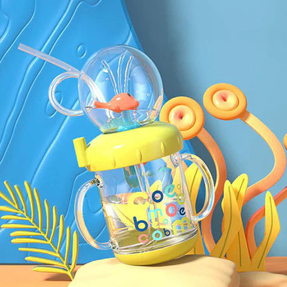 Fountain Whale Baby Drinking Cup