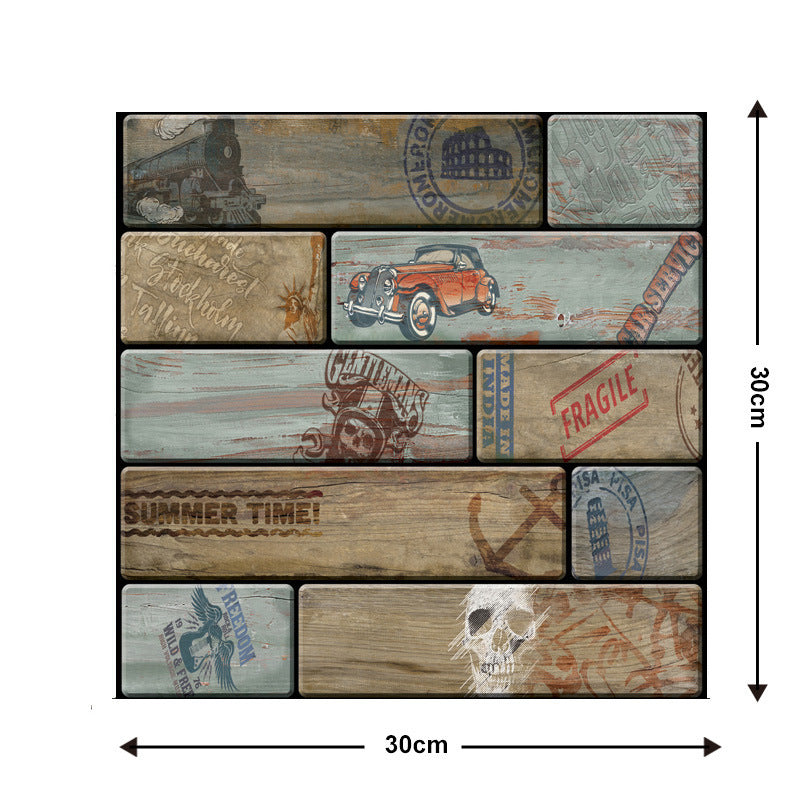 Self-Adhesive Wall Tiles (Set of 10)