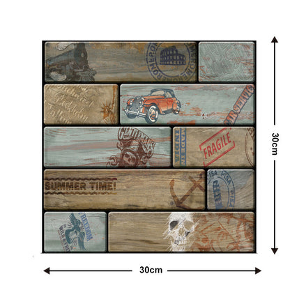 Self-Adhesive Wall Tiles (Set of 10)