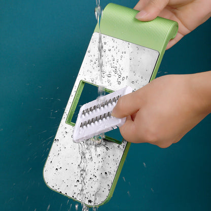 Vegetable Grater With a Hand Guard