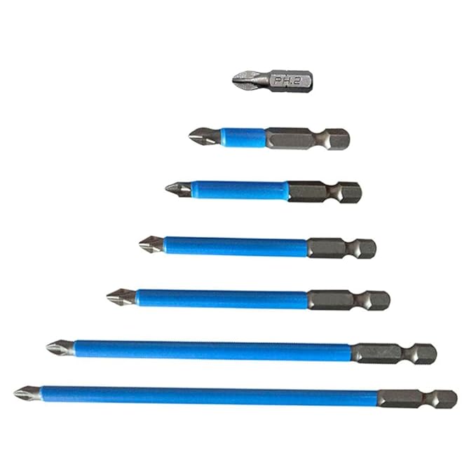 Anti-Slip Magnetic Screwdriver Bit Set