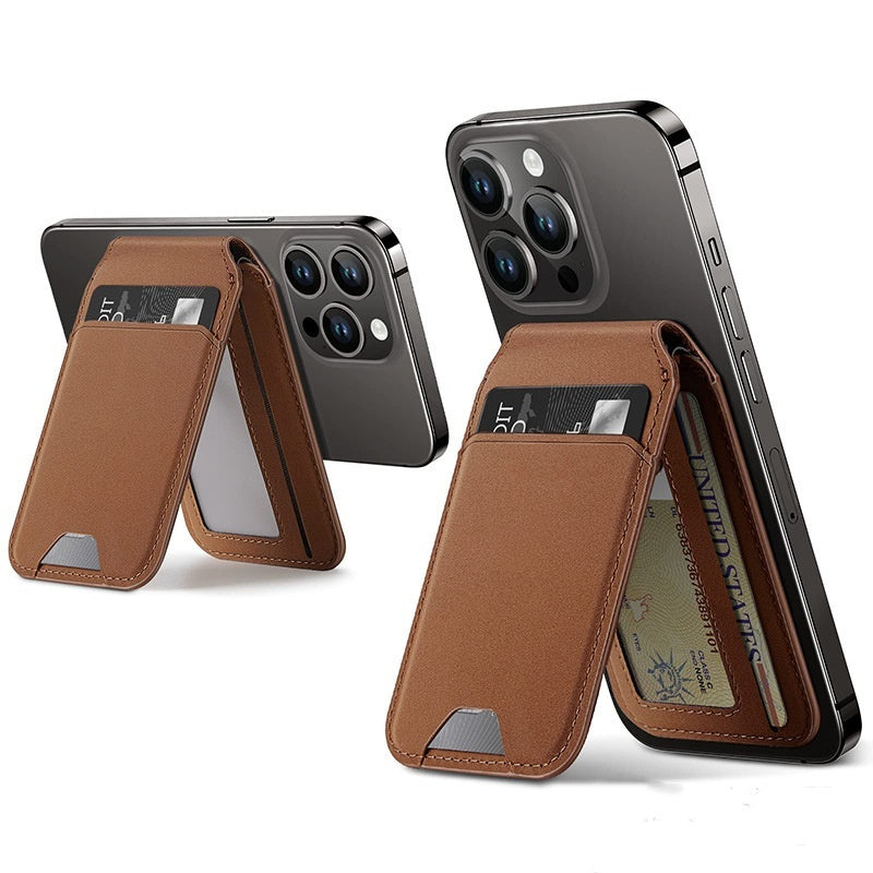 Phone Card Holder with Foldable Stand
