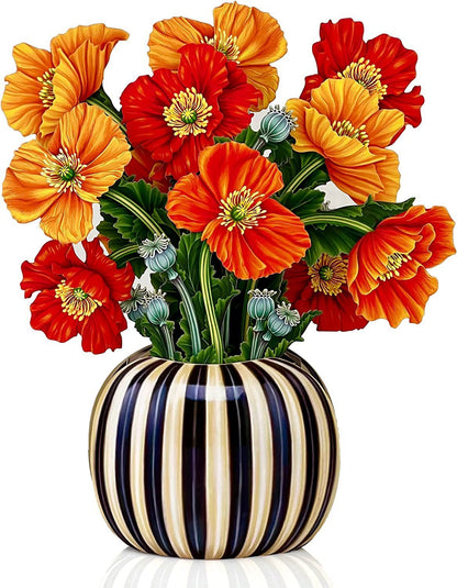 3D Pop-Up Flower Bouquet