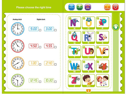 Interactive Talking Learning Book
