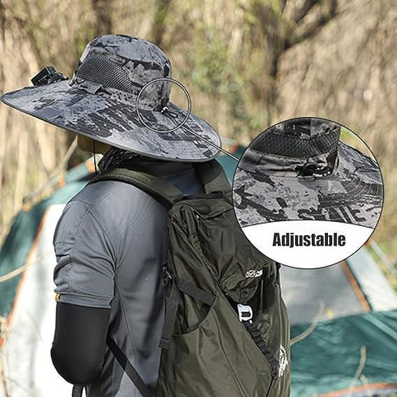 Solar Fan Hat