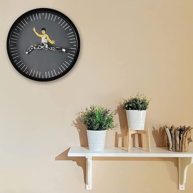 Kung Fu Wall Clock