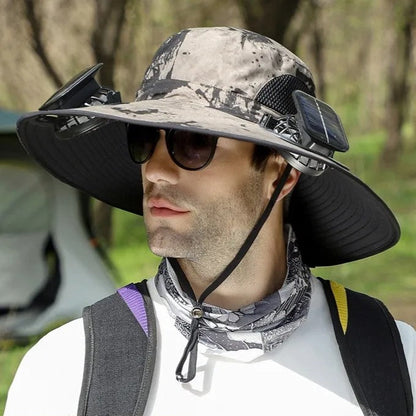 Solar Fan Hat