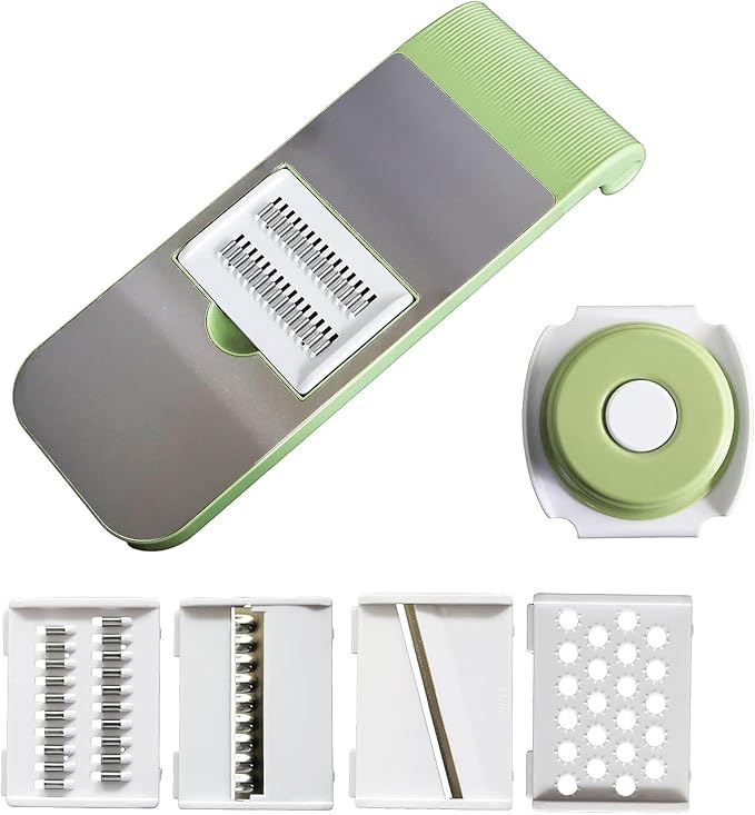 Vegetable Grater With a Hand Guard