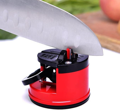 Knife Sharpener with Suction Base