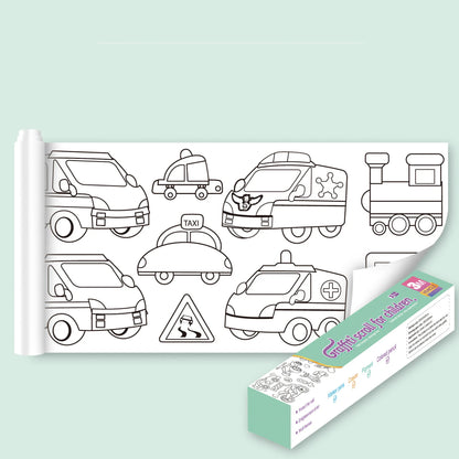 Coloring Sheets with Pencils