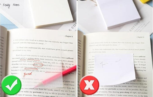 Transparent Sticky Notes