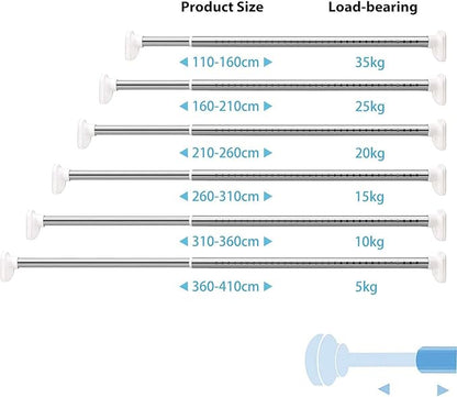 Drill-Free Adjustable Rod