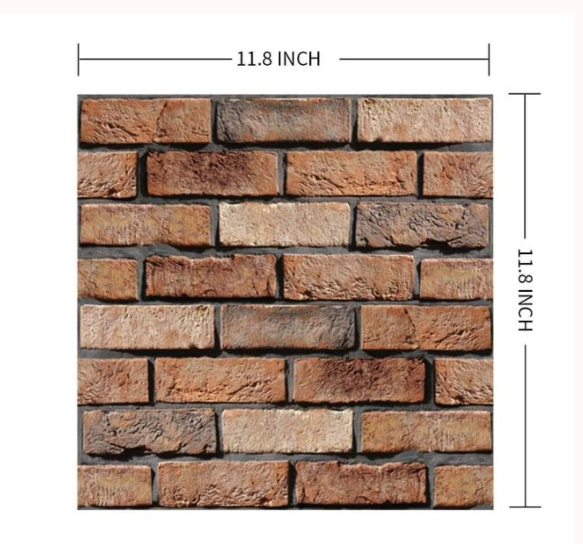 Self-Adhesive Wall Tiles (Set of 10)