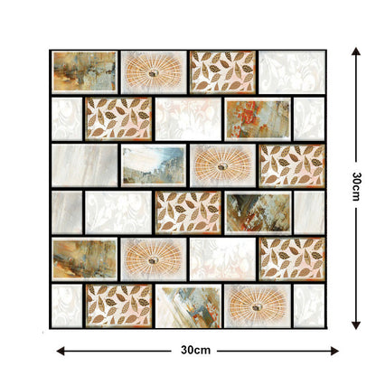 Self-Adhesive Wall Tiles (Set of 10)
