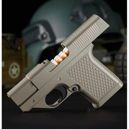 Gun-Shaped Windproof Lighter