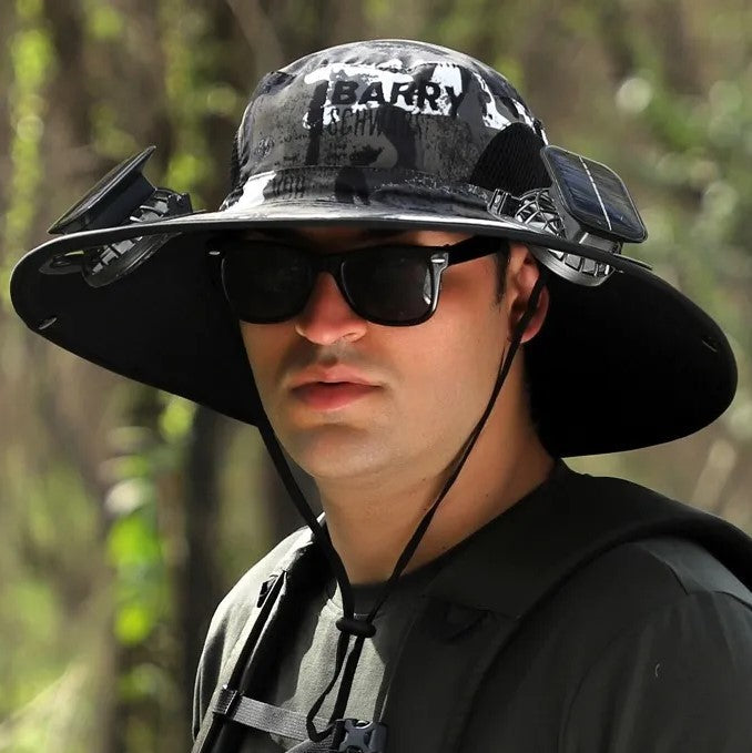 Solar Fan Hat