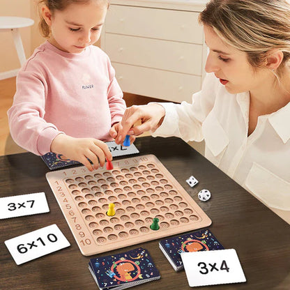 Multiplication Board Game for Kids