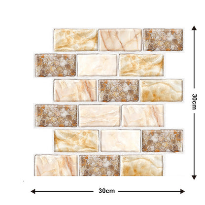 Self-Adhesive Wall Tiles (Set of 10)