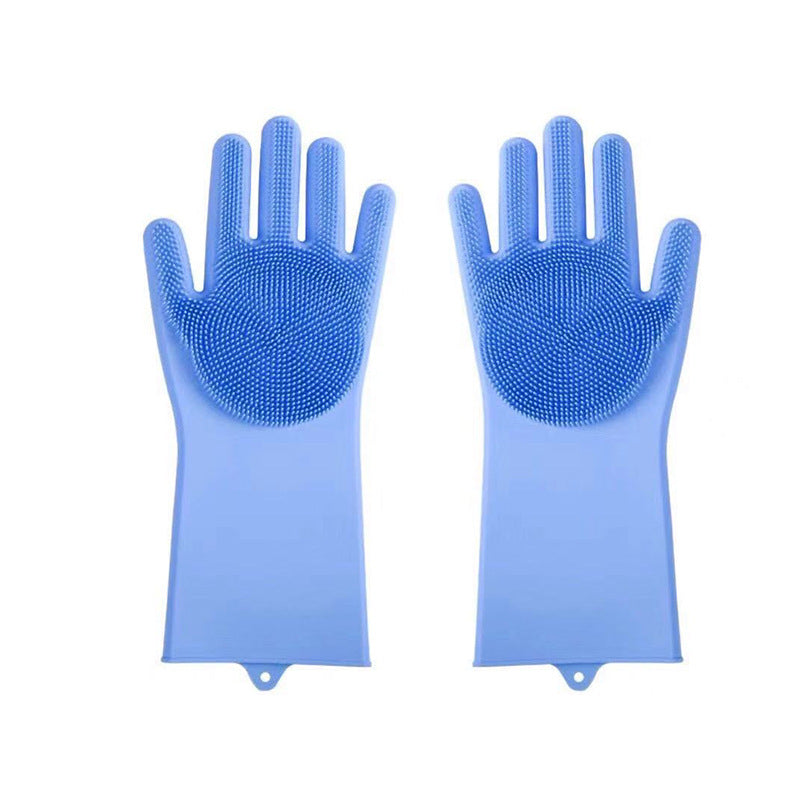 Silicone Scrubbing Gloves